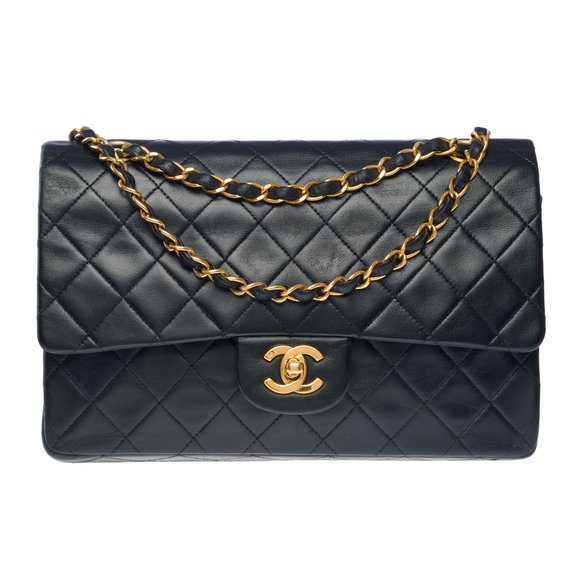 Chanel Timeless medium 25 cm double flap shoulder - Picture 2 of 12